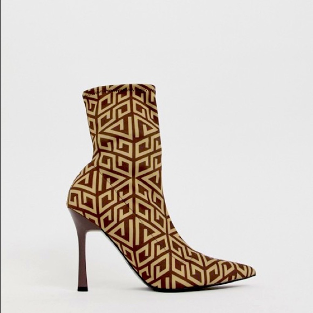 ASOS DESIGN Esme pointed heeled boots